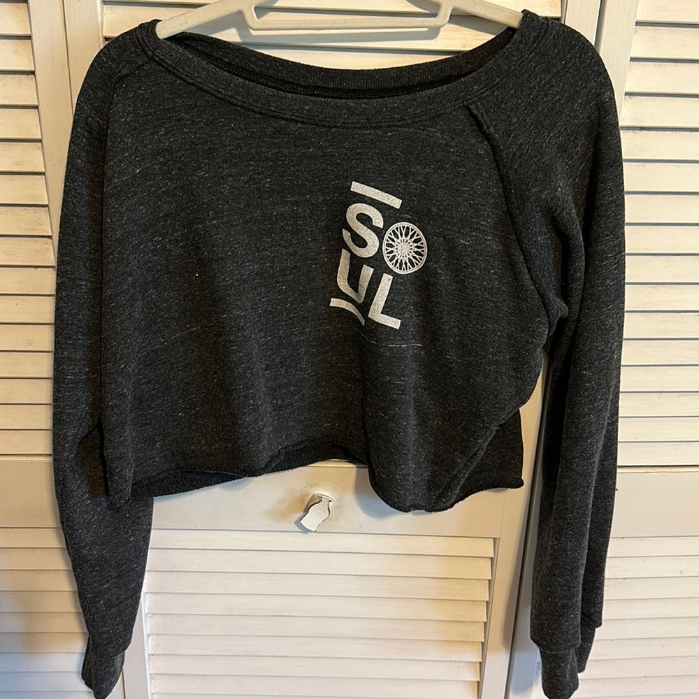 SoulCycle crop sweater